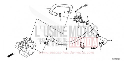 AIR INJECTION VALVE VFR800XD de 2013
